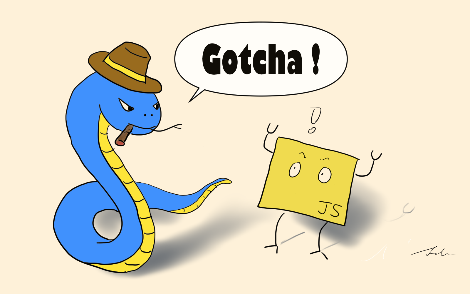 Python gotchas for JavaScript developers